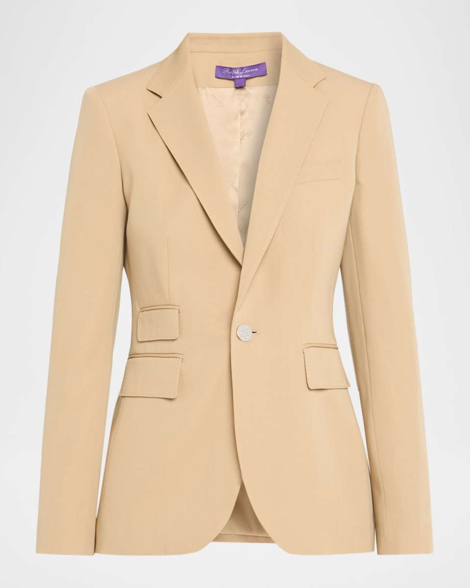 Parker Wool Gabardine Blazer Jacket